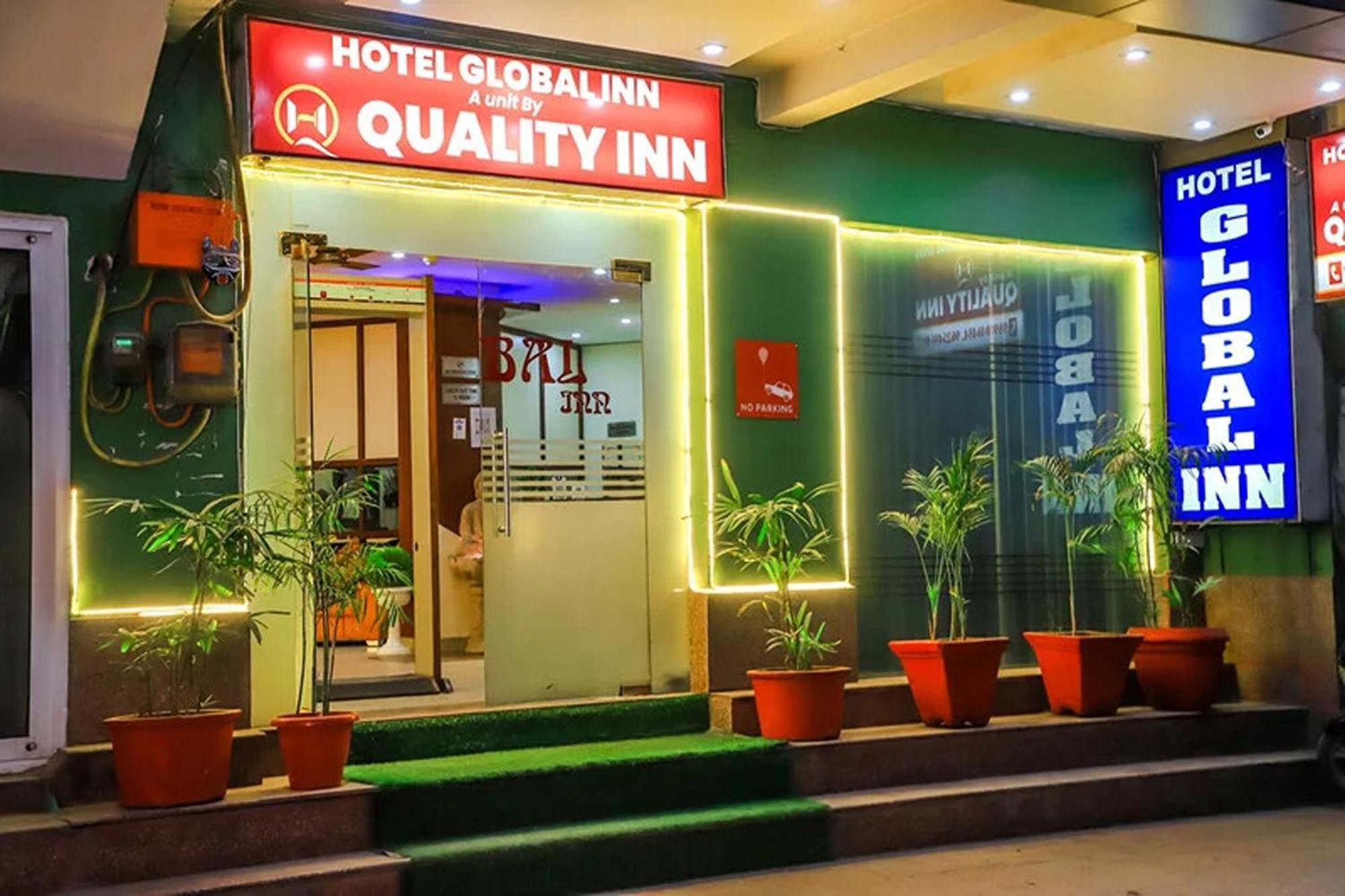 ניו דלהי Hotel Global Inn By Quality Inn מראה חיצוני תמונה